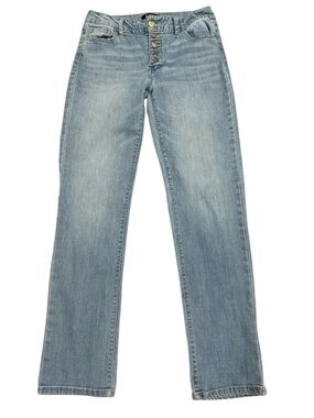 d. Jeans light wash skinny jeans size 6